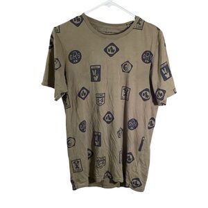 G-Star Raw Tan Men's Responsibility Gaphic T-Shirt